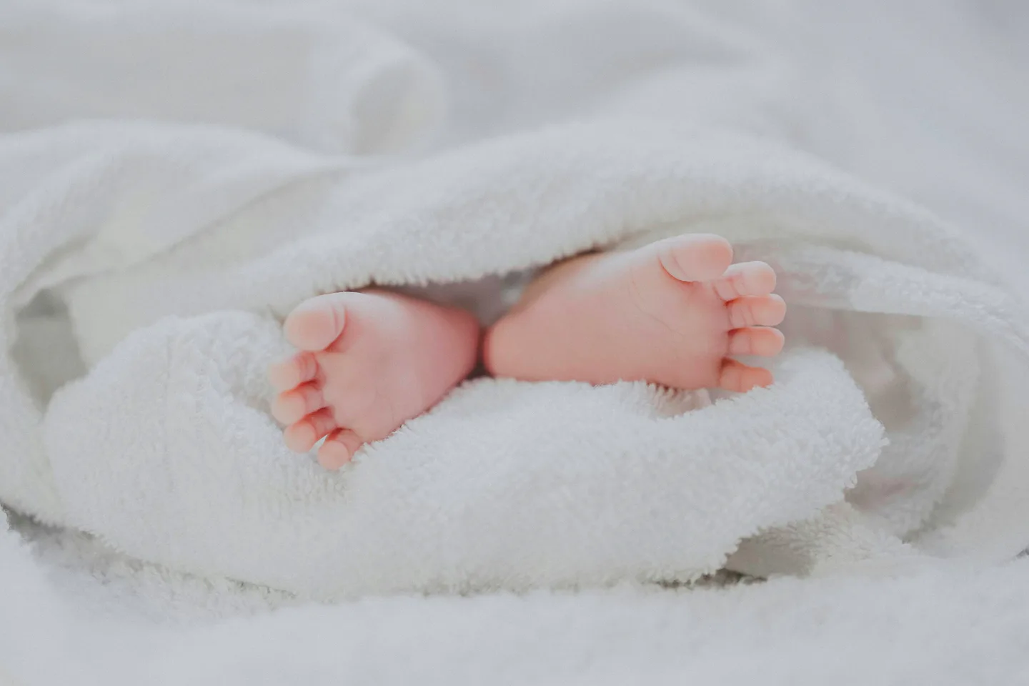 Ibu dan bayi dalam sesi studio