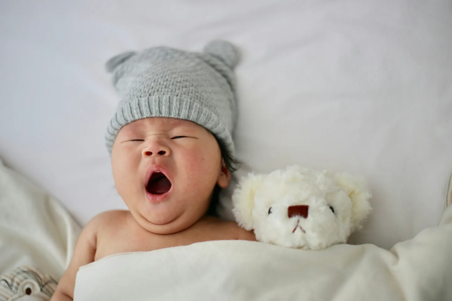 Detail tangan kecil bayi